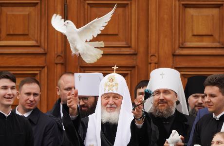 Слово в праздник Благовещения Пресвятой Богородицы в Благовещенском соборе Московского Кремля