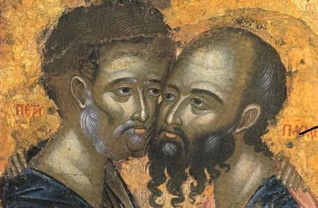 Память славных и всехвальных апостолов Петра и Павла