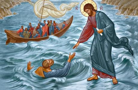 О хождении Христа по водам Генисаретского моря