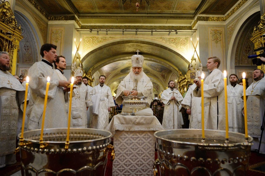 Проповедь Святейшего Патриарха Кирилла в праздник Крещения Господня