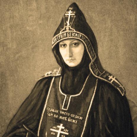 Схимонахиня София - первая настоятельница нашей обители