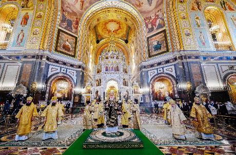 1 февраля - двенадцатая годовщина интронизации Патриарха Кирилла
