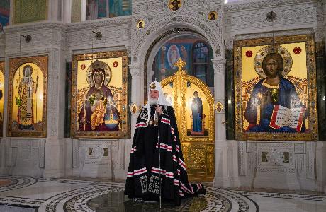 Проповедь в среду первой седмицы Великого поста после великого повечерия в Сретенском ставропигиальном монастыре г. Москвы