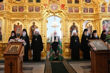 Проповедь в Свято-Троицком соборе Соловецкого монастыря