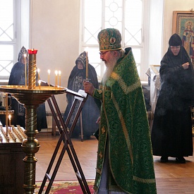 Престольный праздник в день прп. Никона Радонежского
