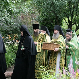 Престольный праздник в день памяти прп. Амвросия Оптинского