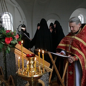 Престольный праздник в день памяти прп. Сергия Радонежского