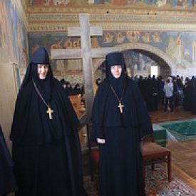 Юбилей настоятельницы монастыря игумении Сергии