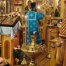 Престольный праздник в честь иконы Божией Матери "Утоли моя печали"